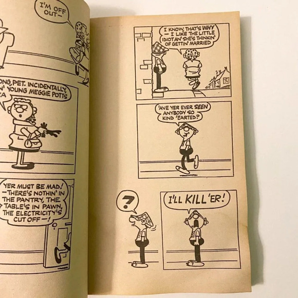 Vintage 1968 Take A Bow Andy Capp by Smythe  Paperback Book - Picture 5 of 12